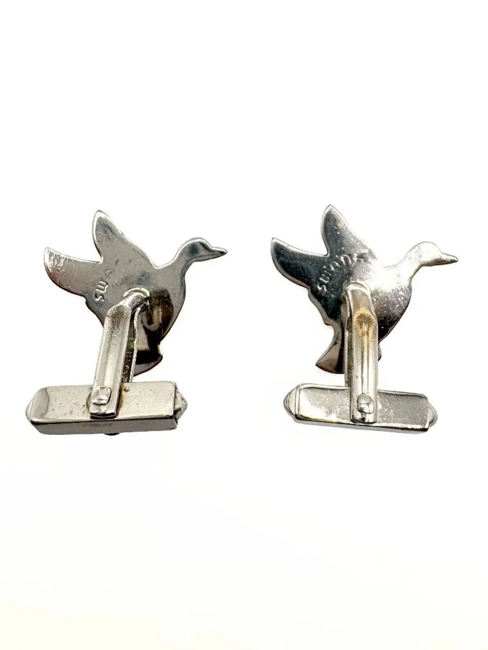 Vintage Swank Mallard Duck Cufflinks